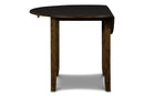 GIA 42" DINING DROP LEAF TABLE W/2 CHAIRS-BROWN