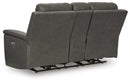 Beryton Power Reclining Loveseat with Console