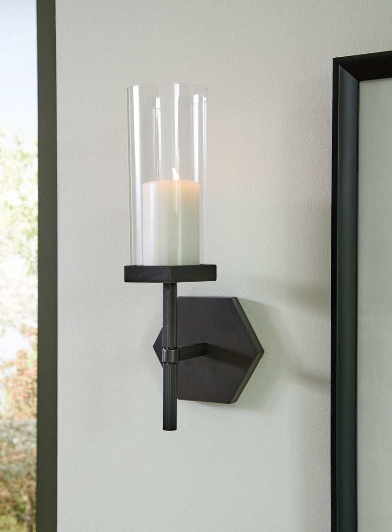 Teelston - Gunmetal Finish - Wall Sconce