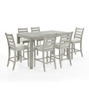 PASCAL COUNTER DINING TABLE-DRIFTWOOD