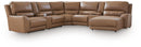 Silverbrooke Reclining Sectional with Chaise and Storage Consoles