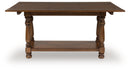Sturlayne - Brown - Flip Top Sofa Table
