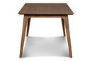 OSCAR 60" RECTANGLE TABLE - WALNUT