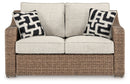 Beachcroft - Beige - Loveseat With Cushion
