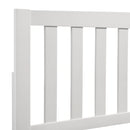 LEO 6/6 EK SLAT BED-HB/FB/RAILS-WHITE