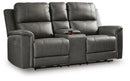 Beryton Power Reclining Loveseat with Console