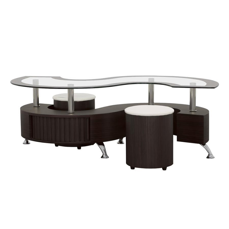 Buckley - 3 Piece Coffee Table And Stools Set