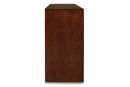 KENSINGTON MEDIA CHEST- BURNISHED CHERRY