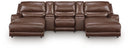 Silverbrooke Reclining Sectional with Double Chaise and Storage Consoles