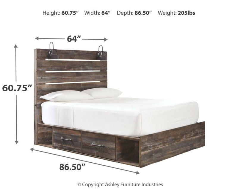 Drystan - Panel Bedroom Set