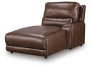 Silverbrooke Reclining Sectional with Double Chaise and Storage Consoles