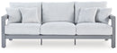 Hurley Park - Gray - Sofa With Cushion