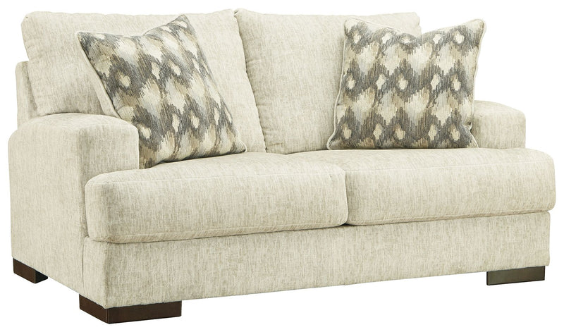 Caretti - Parchment - Loveseat