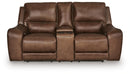 Silverbrooke Power Reclining Loveseat with Console