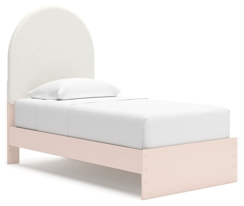 Wistenpine - Upholstered Panel Bed With Storage