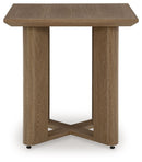 Serene Bay - Dark Brown - Square End Table