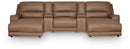 Silverbrooke Reclining Sectional with Double Chaise and Storage Consoles
