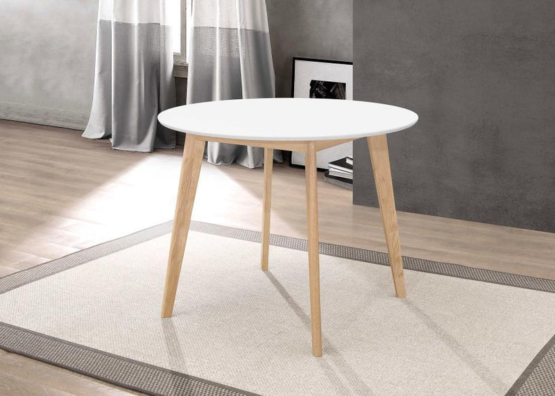 Breckenridge - Round Dining Table - Matte White