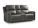 Beryton Power Reclining Loveseat with Console