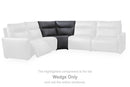 ModZ Power Reclining Sectional with Audio Console