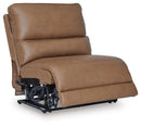 Silverbrooke Reclining Sectional with Double Chaise and Storage Consoles