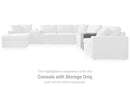 Modmax Balanced Sectional with Audio and Storage Consoles