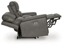 Beryton Power Reclining Loveseat with Console