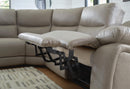 Narwhal Place Reclining Sectional with Storage Console