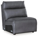 ModZ Power Reclining Sectional with Audio Console