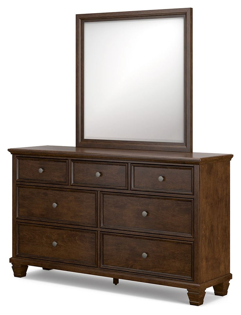 Danabrin - Brown - Dresser And Mirror