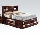 Acme Ireland Queen Storage Bed in Brown 21600Q