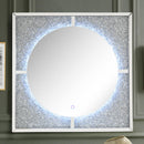 Nowles Mirrored & Faux Stones Wall Decor (LED)