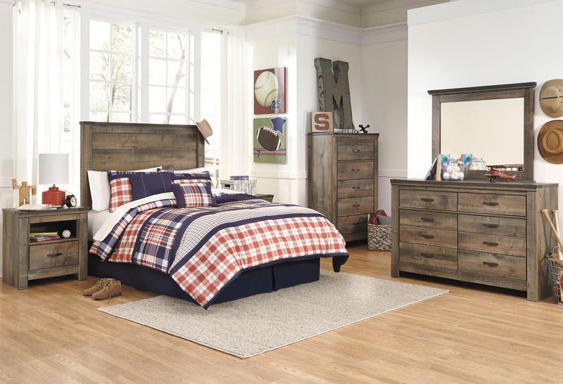 Trinell Bed with 2 Storage Drawers