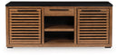 Kallari Credenza with Desk Return