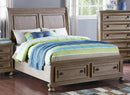 New Classic Furniture Allegra Youth Full Storage Bed in Pewter