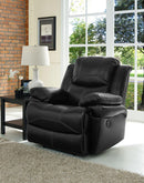New Classic Flynn Glider Recliner in Premier Black