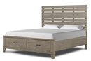 New Classic Furniture Marwick Queen Panel Bed in Sand