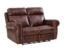 New Classic Roycroft Power Recliner Loveseat in Pecan