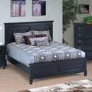 New Classic Tamarack California King Panel Bed in Black