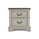 ANASTASIA NIGHTSTAND - ANT. WHITE