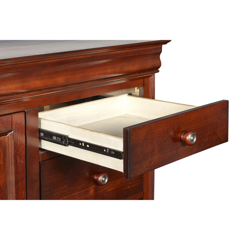 VERSAILLES DOOR CHEST- BORDEAUX