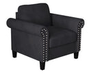 ALANI ACCENT CHAIR-BLACK
