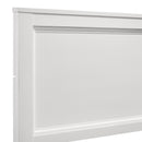 ARIES 6/6 EK PANEL BED-HB/FB/RAILS-WHITE