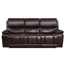 CICERO RECLINING SOFA-BROWN