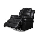FLYNN GLIDER RECLINER-BLACK