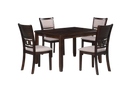 GIA 5PC 48" RECT. DINING TABLE & 4 CHAIRS-CHERRY