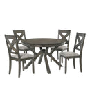 GULLIVER ROUND TABLE-RUSTIC BROWN