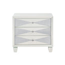 HARLEQUIN NIGHTSTAND-PLATINUM