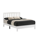 LEO 4/6 F SLAT BED-HB/FB/RAILS-WHITE