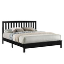 LEO 5/0 Q SLAT BED-HB/FB/RAILS-BLACK
